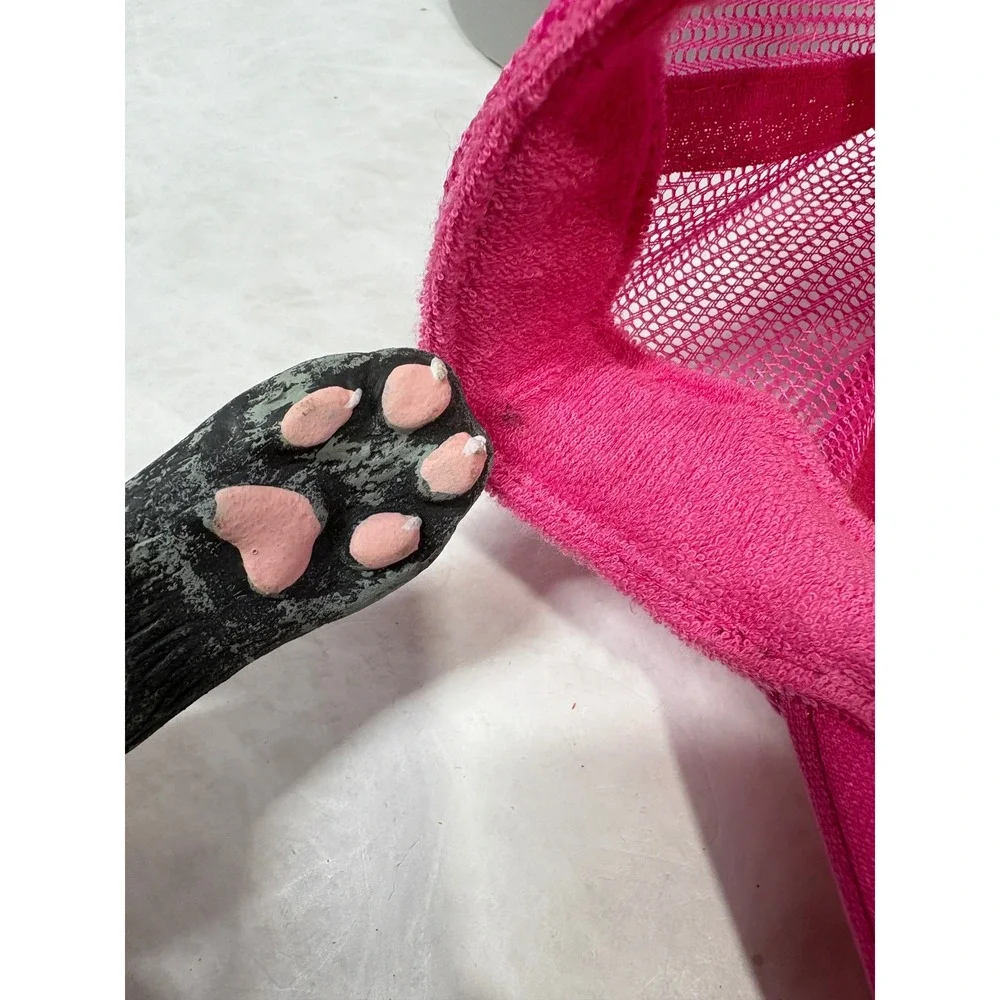 Gender Happy Pink White Mesh Trucker‎ Hat Snapback OTTO Base Cap